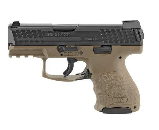 H&K VP9SK 9MM NS 3 FDE 12/15RD - Win Repeating Arms Promotion